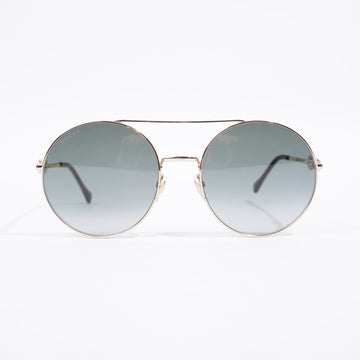 Gucci Round Sunglasses Gold / Black Lens Base Metal 59mm 20mm