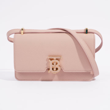 Burberry Mini TB Bag Dusty Pink Leather