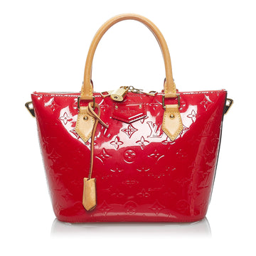 LOUIS VUITTON Vernis Montebello PM Red