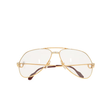 CARTIER Glasses in Golden Metal