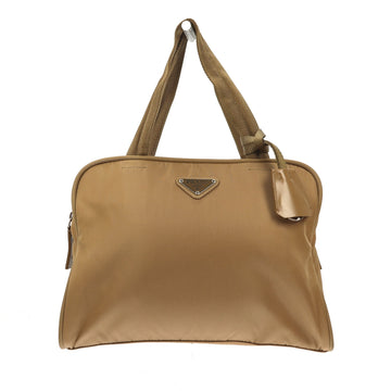 PRADA Handbag in Brown Fabric