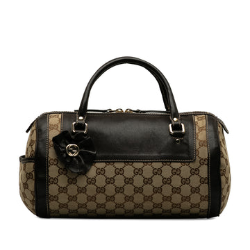 GUCCI GG Canvas Trophy Handbag