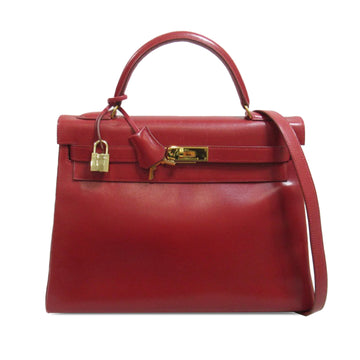 Hermes Box Calf Kelly Retourne 32 Satchel