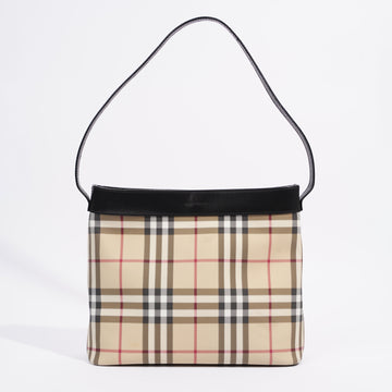 Burberry Classic Handbag House Check Coated Canvas