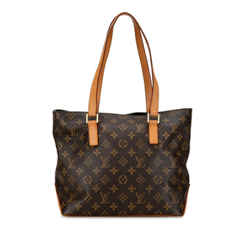 LOUIS VUITTON Monogram Cabas Piano Tote Bag