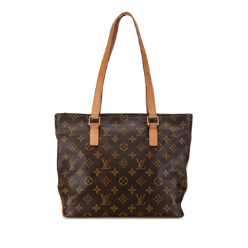 LOUIS VUITTON Monogram Cabas Piano Tote Bag