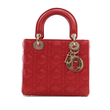 DIORSmall Lambskin Cannage My ABC Lady  Satchel