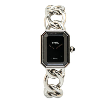 CHANEL Quartz Stainless Steel Premiere Watch