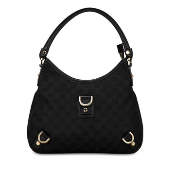 GUCCI GG Canvas Abbey D Ring Shoulder Bag