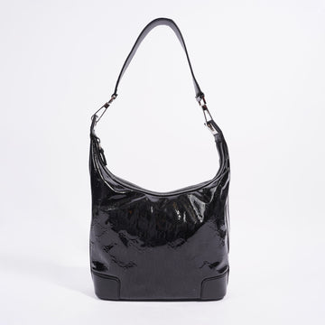 Gucci Hobo Black Patent Leather