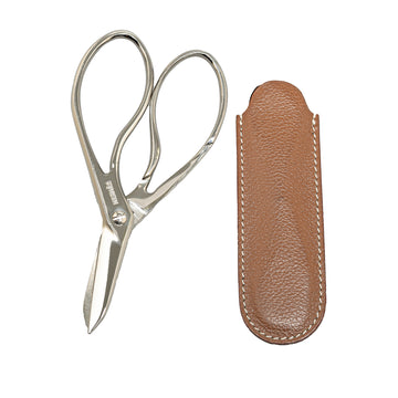 Hermes Stainless Steel Scissors with Leather Case Other Accessories