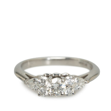 Tiffany Platinum Seven Stone Diamond Ring
