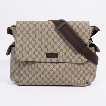 Gucci Baby Changing Bag GG Supreme Coated Canvas