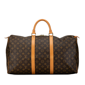 LOUIS VUITTON Monogram Keepall 50 Travel Bag