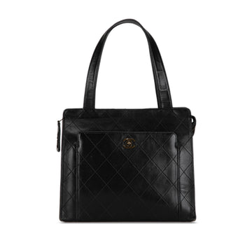 CHANEL CC Quilted Calfskin Tote Tote Bag