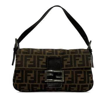 FENDI Zucca Canvas Baguette