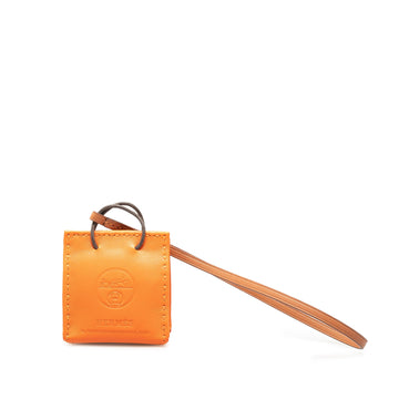 Hermes Milo Lambskin Swift Shopping Bag Charm