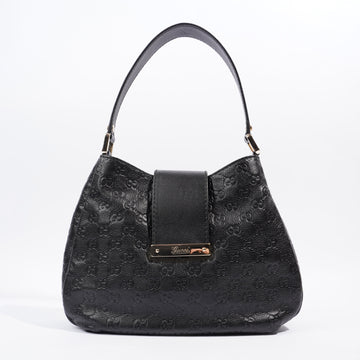 Gucci Guccissima Black Leather