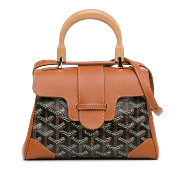 Goyard Mini Goyardine Saigon Souple Brown