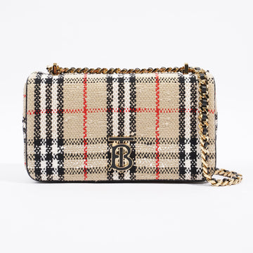 Burberry Lola Check Cotton Small