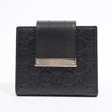 Gucci Bifold Wallet Black GG Supreme Leather