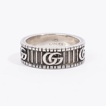 Gucci GG Marmont Ring Silver Silver Sterling 10