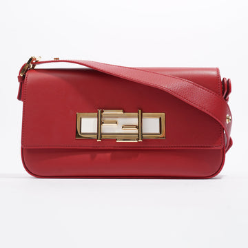 Fendi Baguette Bag Red Leather