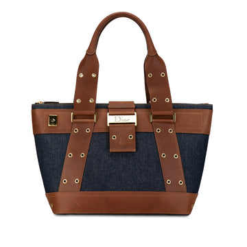 DIOR Denim Street Chic Tote Tote Bag