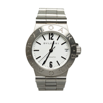 BVLGARI Quartz Stainless Steel Diagono Watch