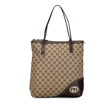 GUCCI GG Canvas Britt Tote Bag