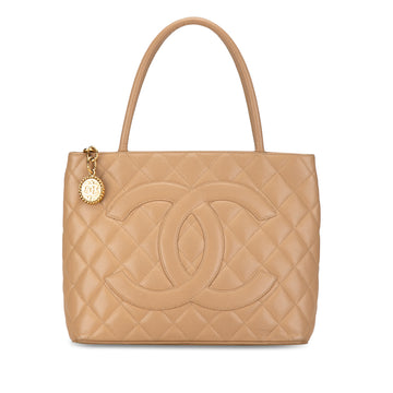 CHANEL Caviar Medallion Tote Tote Bag