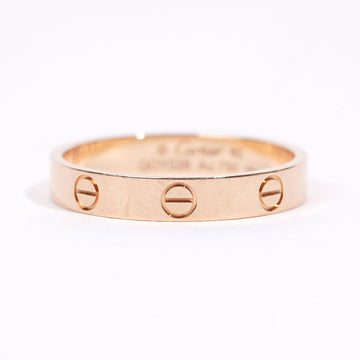 Cartier Mini love Ring Yellow Gold Yellow Gold 60