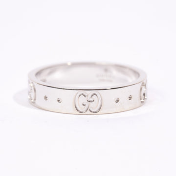 Gucci Icon Ring White Gold White Gold 10