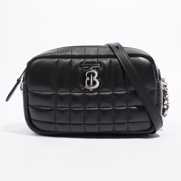 Burberry Lola Camera Bag Black Leather Mini