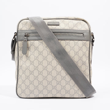 Gucci Messenger Bag Beige / Grey Canvas