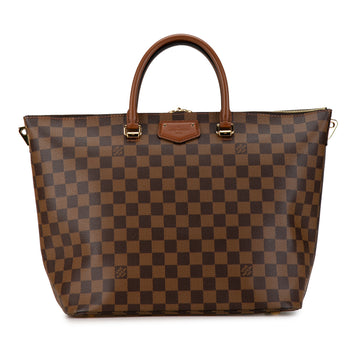 LOUIS VUITTON Damier Ebene Belmont MM Satchel