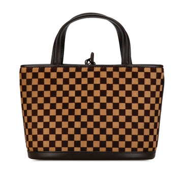 LOUIS VUITTON Damier Sauvage Impala Handbag