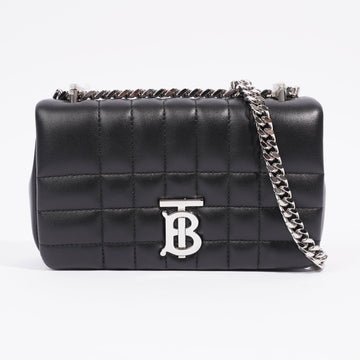 Burberry Mini Lola Black Lambskin Leather