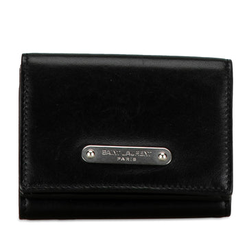 SAINT LAURENT Leather Compact Wallet Small Wallets