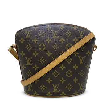 LOUIS VUITTON Monogram Drouot Crossbody Bag