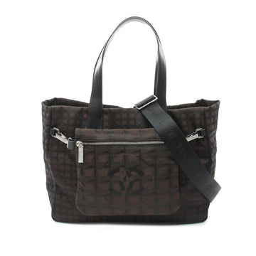 CHANEL New Travel Line Tote MM Satchel