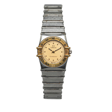 Omega Quartz Stainless Steel Constellation Watch