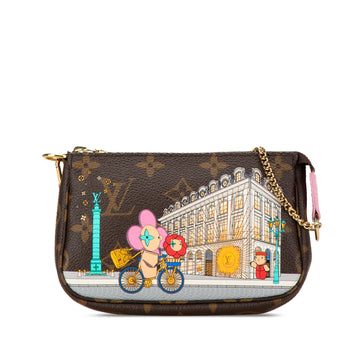 LOUIS VUITTON Monogram Vivienne in Paris Mini Pochette Accessoires Handbag