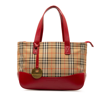 BURBERRY Haymarket Check Handbag