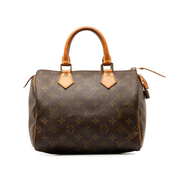 LOUIS VUITTON Monogram Speedy 25 Boston Bag