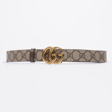Gucci Marmont Reversible Belt Supreme Coated Canvas 85cm 34''