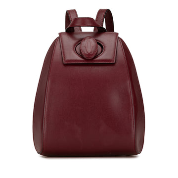 CARTIERMust De  Leather Backpack