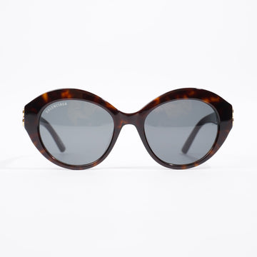 Balenciaga BB0133S Sunglasses Tortoise Shell Acetate 145mm