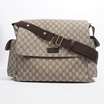 Gucci Baby Changing Bag GG Supreme Coated Canvas