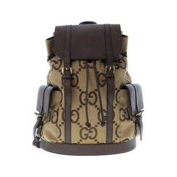 GUCCI Jumbo GG Canvas Backpack